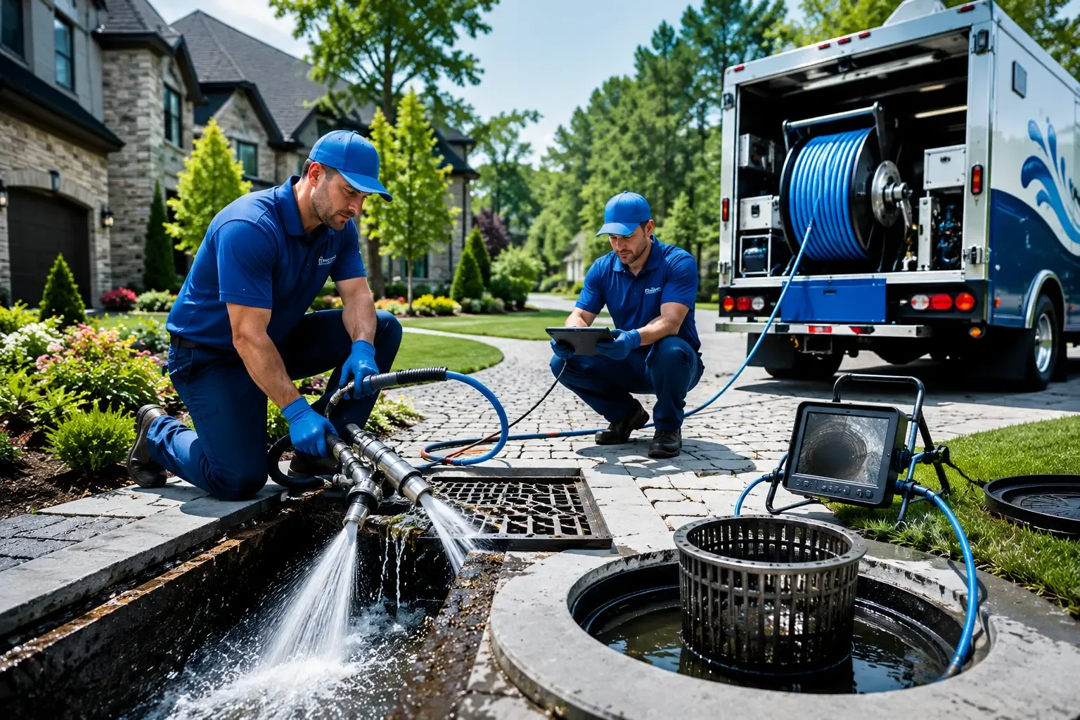 Local outdoor drain cleaning professionals in Kingston, IL