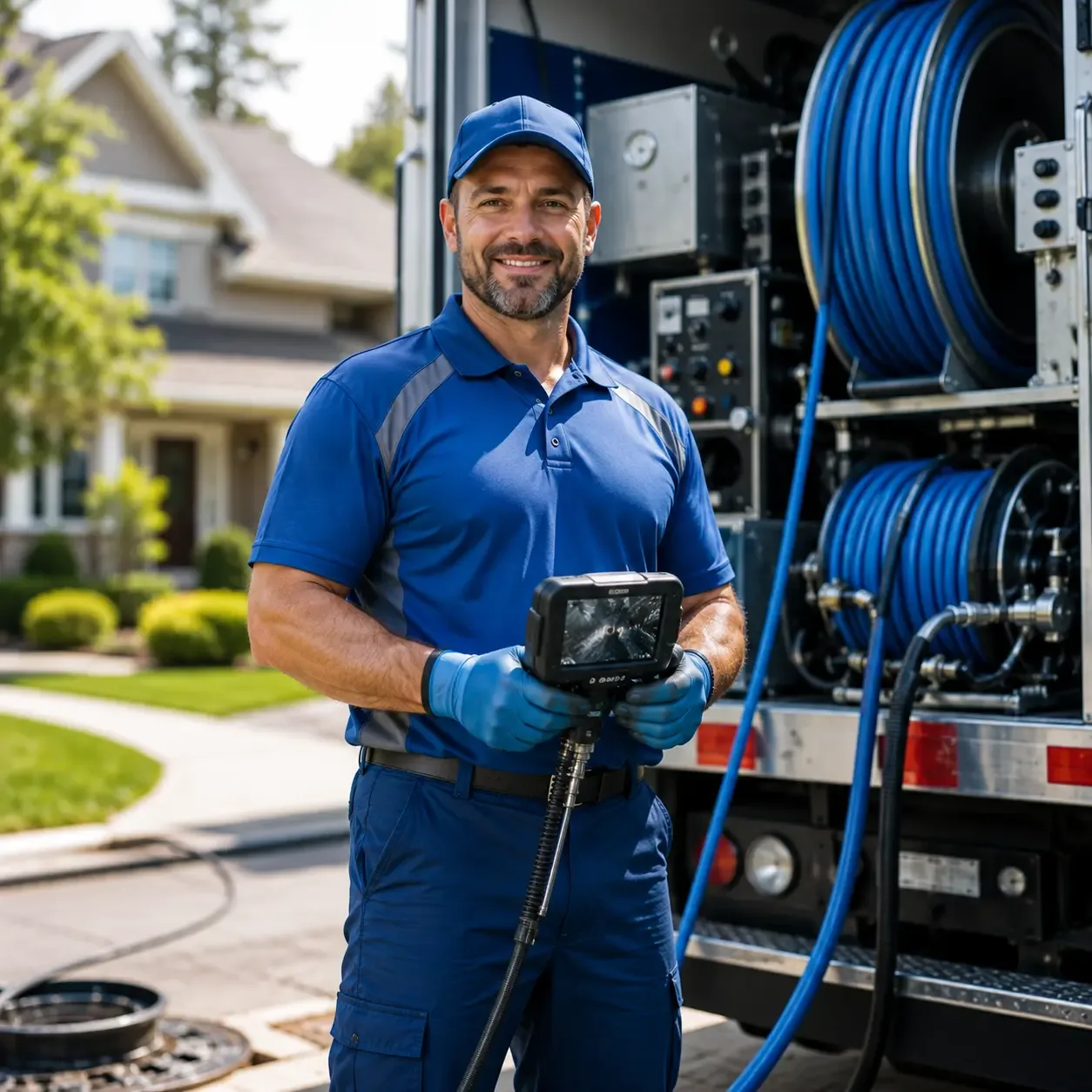 Local outdoor drain cleaning specialists in Kingston, IL
